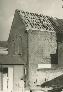 M 331 Restauratie voormalige synagoge. De voormalige synagoge in Tiel wordt gerestaureerd. Deze zal worden ingericht ...