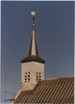 M 3688 Restauratie Ned. Herv. Kerk te Kapel-Avezaath. Op de foto is de Restauratie van het kerkdak aan de ...
