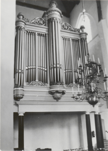 M 4496 Orgel St. Maartenskerk. De foto is ter gelegenheid van Kerkepad verkrijgbaar gesteld