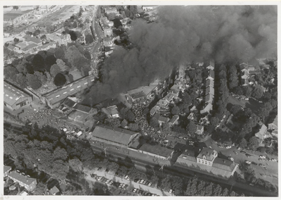M 6149 Brand in voormalige veiling septer . De brand in het gebouwencomplex van de voormalige Veiling Septer aan de ...