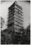 M 6171 Restauratie St. Maartenstoren. . De toren van de kerk, eigendom van de burgerlijke gemeente Tiel wordt gerestaureerd
