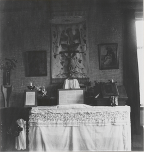 M 6300 Op de foto een altaar in de Dominicus Kerk Tiel