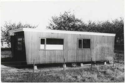 M 9606 P.T.T. voorziening in Zoelen gehuisvest in een stacaravan