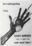 M 9674 Foto Tiels affiche voor een bevrijdingsactie in Oost-Afrika