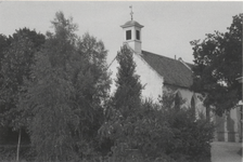 0690-3917 Zw./w. foto van de kerk voor de restauratie van 1993.