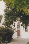 0690-3928 Toegangsdeur in de zuid gevel van de kerk voor de restauratie van 1993.