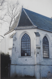 0690-4055 Buitenzijde N.H. Kerk, St. - Catharina, voor de restauratie.