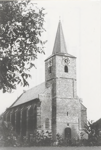 0690-6081 Repro ansichtkaart, de kerk.