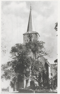 0690-6083 Repro ansichtkaart, N.H. Kerk, Erichem Gld.