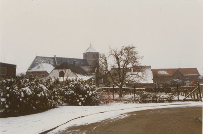 0690-919 Gezicht op Beusichem in de winterperiode.