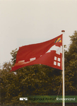 0690-Gr_Bu_989 Vlag met gemeente wapen.
