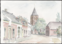 64 De kerktoren van de Nederlands-hervormde Sint-Johanneskerk te Zoelmond, , , 1994
