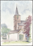 66 De kerktoren van de Nederlands-hervormde Sint-Joriskerk te Erichem, , , 1994