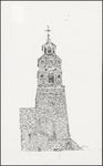82 De kerktoren van de Sint-Lambertuskerk te Buren, , , 1976