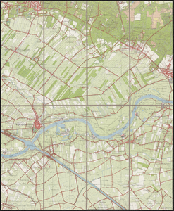 178 Topografischekaart Wijk bij Duurstede, met Ravenswaaij, Rijswijk en Maurik, 1958