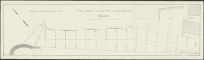 5844 Tekeningen van de peilingen in de haven / stadshaven te Culemborg, Peilingen in de haven te Culemborg, 1909, 1910