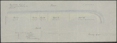 5937 Situatietekening van de bergplaatsen langs de haven te Culemborg, 1910