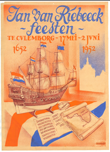 241 Jan van Riebeeck feesten te Culemborg 17 Mei -2 Juni 1952, 1652-1952