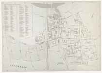 168 Een plattegrond van Culemborg met een overzicht van bedrijven op en vlakbij het industriegebied Culemborg-Zuid met ...