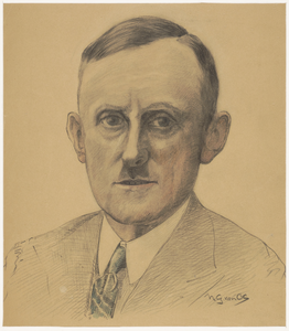 203 Een zelfportret van N.G. van Os, , , [1930]
