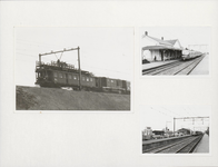 1544 Oude station van Culemborg (type SS vervanger vijfde klasse) werd in 1974 gesloopt. Loods van Gend en Loos. ...