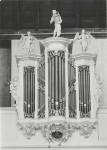 255 Koororgel van Verhofstad (1718/19) in Nederlands Hervormde Barbara Kerk