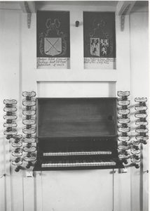 257 Speeltafel van het Verhofstadorgel (1719) in Nederlands Hervormde Barbara Kerk