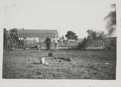 373 Landbouwtentoonstelling. Demonstratie brandweer.