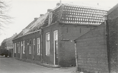 989 Woningen aan de Oosterwal. Inmiddels gesloopt en vervangen door nieuwbouw.