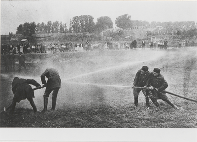 1604 Brandweeroefening op de Westersingel.