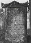 3305 Joodse begraafplaats. Grafstenen