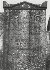 3306 Joodse begraafplaats. Grafstenen