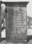 3313 Joodse begraafplaats. Grafstenen