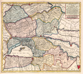62 Een kaart van het gebied inhoudende Heusden, Altena, de Alblasserwaard, de Krimpenerwaard, Vijfheerenlanden en een ...