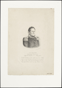 16 D.H.CHASSÉ. Luitenant Generaal, Opperbevelhebber te Antwerpen.