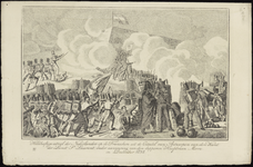 107 IV. Heldhaftige uitval der Nederlanders op de Franschen uit de Citadel van Antwerpen van den Kant der Lunet ...