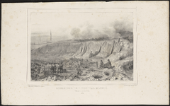117 1. EXTERIEUR DE L'HOPITAL BLINDE. Citadelle d'Anvers. 1832.