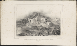 125 9. RUINES DE L'éGLISE ET DE LA MAISON DU GéNéRAL CHASSé. Citadelle d'Anvers. (1832)