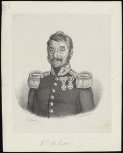 175 C. de Boer. Luit Kolonel Chef der Staf van generaal Chassé, opperbevelhebber van de Citadel van Antwerpen