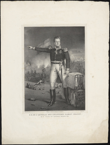 197 Z.E. DE LT. GENERAAL DER INFANTERIE, BARON CHASSÉ : In de Citadel van Antwerpen, december 1832.