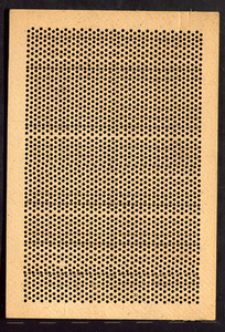 7487 9 stukken borduurkarton van verschillende groottes en gaatjes van verschillende groottes,Gaatjeskarton voor ...