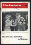 7612 Boekje over de betekenis van het borduren van middeleeuwse figuren op schildereien, 1941