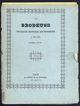 7948 Dit zijn twaalf tijdschriften, waarin als bijlage gedrukte maar ook hand ingekleurde borduurpatronen, 1839/1840