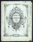 7952 Dit zijn zes tijdschriften waarin geel gedrukte patronen vrij borduurwerk en hand ingekleurde patronen, 1842