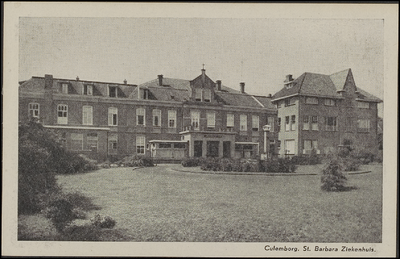 18 Het RK Barbaragesticht. Een van de twee ziekenhuizen in Culemborg. Het Barbara lag aan de Elisabethdreef. In 1975 ...