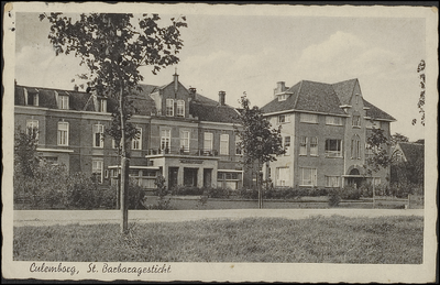 20 Het RK Barbaragesticht. Een van de twee ziekenhuizen in Culemborg. Het Barbara lag aan de Elisabethdreef. In 1975 ...