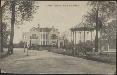 126 De huidige Elisabethdreef met zicht op Casa Blanca. Casa Blanca gebouwd in 1907 in opdracht van de sigarenfabrikant ...