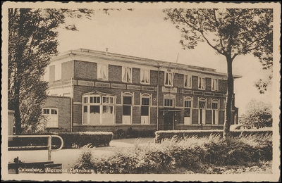 202 Het in 1906 gebouwde Algemene ziekenhuis aan de Paardengracht. Later werd dit stuk singel vernoemd naar de eerste ...