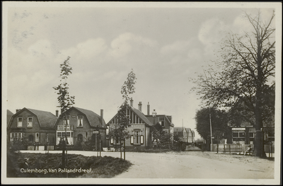 493 Hoek Elisabethdreef Van Pallandtdreef met rechtdoor de Dahliastraat.