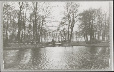 534 Stadspark 'De Plantage' in 1980 ontworpen door vader en zoon Zocher in Engelse landschapstijl.